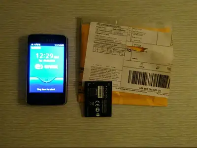 Alcatel Smart phone-4.5 in.unlocked-new battery bluetooth, View more