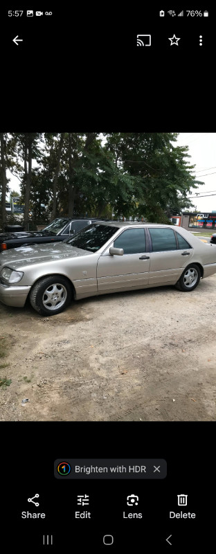 1996 Mercedes s500 in Cars & Trucks in City of Toronto - Image 3