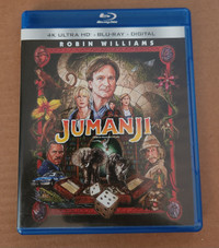 Jumanji Blu Ray Disc (no 4K disc)