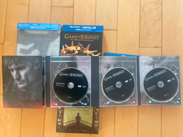 Game of Thrones Bluray disks (Season 1 to Season 5) in CDs, DVDs & Blu-ray in Ottawa - Image 2