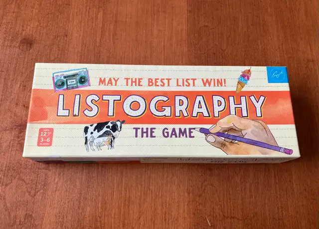 Listography The Game, Complete62863283980418123