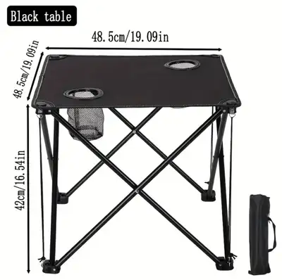 Brand new price firm. Pack Portable Outdoor Folding Table and Chair Set, Lightweight Picnic Table fo...