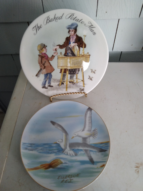 hanging plates in Arts & Collectibles in Summerside