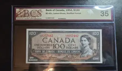 Bank notes and coin, View more