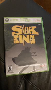 Sneak King  Xbox 360 2006 Brand New Sealed Game