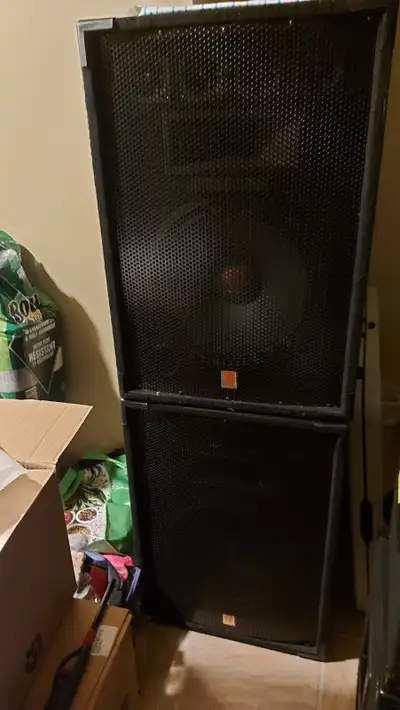 Rockville RSG15.4 15" 3-Way 1500 Watt 4-Ohm Passive DJ/Pro Audio PA Speaker. Pair of Rockville RSG-1...