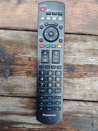 Panasonic TV Remote, Various Functions, Batteries Incl