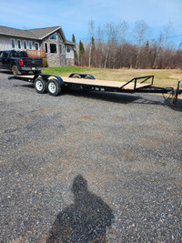 20 ft flat deck trailer