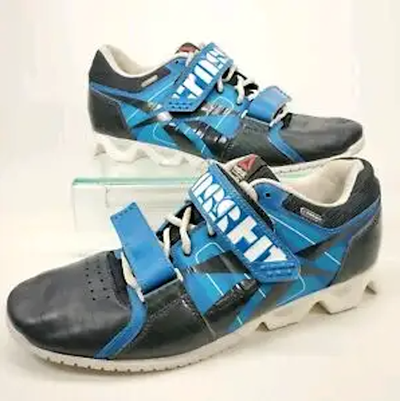 Reebok Cross Fit Lifter Plus Training Squat Olympic Lifting Shoes U-FORM Mens Size 9.5 US 7/10 condi...