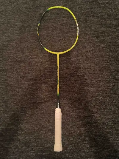 Genuine Yonex Astrox 01 Feel badminton racket. Originally purchased new for around $70. Head-heavy d...