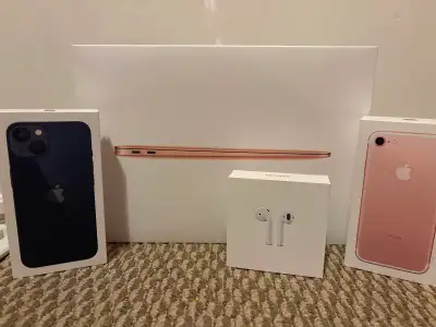 Empty Apple Product Boxes, View more