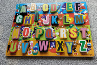 Melissa & Doug Alphabet puzzle for kids