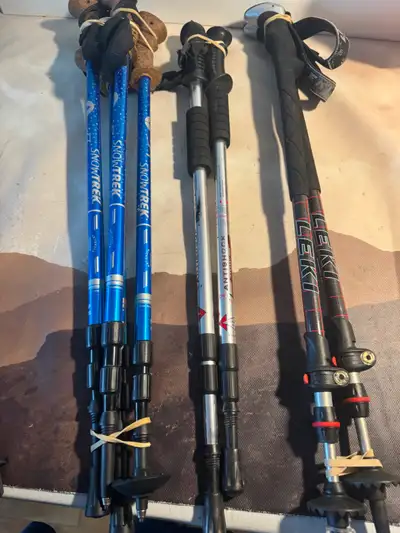 TREKKING POLES, HIKING, 4 PAIRS AVAILABLE READ ADD FOR DETAILS,, View more