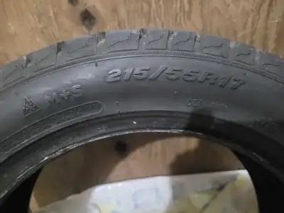 For sale is a Starfire RS-W5 tire, sized at 215/55R17, perfect for winter driving conditions. This t...