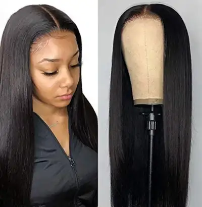 22“ transparent lace 13x4 wig, View more