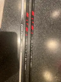 3 golf shafts available taylormade adapter