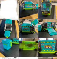 Trash pack ghost garbage truck rare