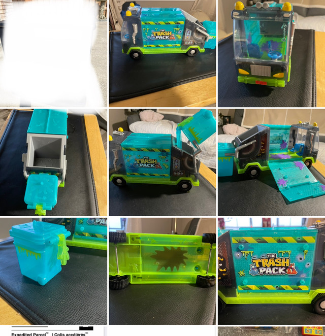 Trash pack ghost garbage truck rare in Toys & Games in North Bay
