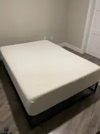 12  Inch Memory foam mattress Full/Double- Like New