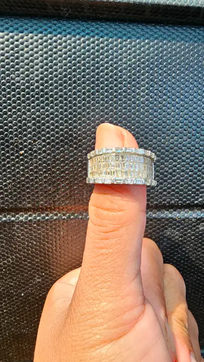 Gorgeous 14K White Gold Diamond Ring - Appraised at $18,080!, View more
