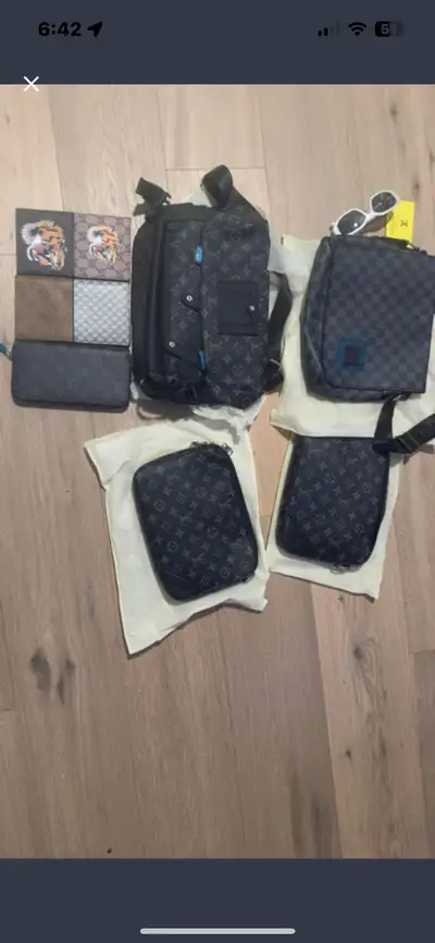 Bags-50-80$ Wallets-30$flat