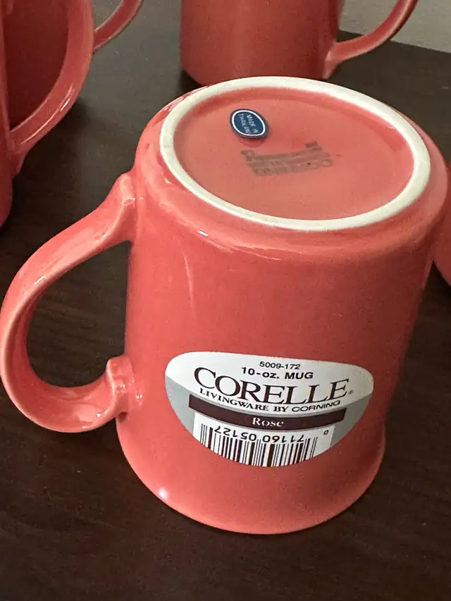 New Corelle Rose Mug (8 Mugs) in Kitchen & Dining Wares in City of Toronto - Image 3