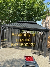 install of gazebo Mississauga / Peel Region Toronto (GTA) Preview