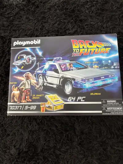 Playmobil Back To The Future 70317 Brand new- unopened box Available for pick up in Richmond Hill, O...