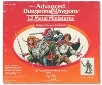 TSR Advanced Dungeons & Dragons Metal Miniature Fighters, Range