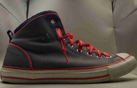 Vintage Grey Converse Shoes