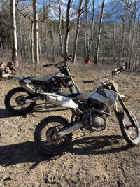 Two pit bikes for sale