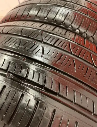 selling a set of four A/S tires off rim. Pirelli Scorpion Verde all season tires. In good condition...