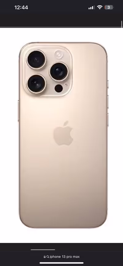 iPhone 13 Pro Max 132 GB Battery health is 95% Condition except for the front screen has a minor scr...