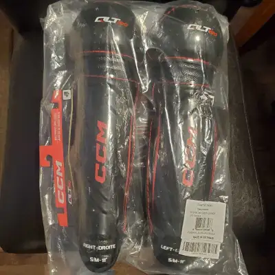 Brand New CCM Jr.  Ball Hockey Shin Gaurds Pads, View more