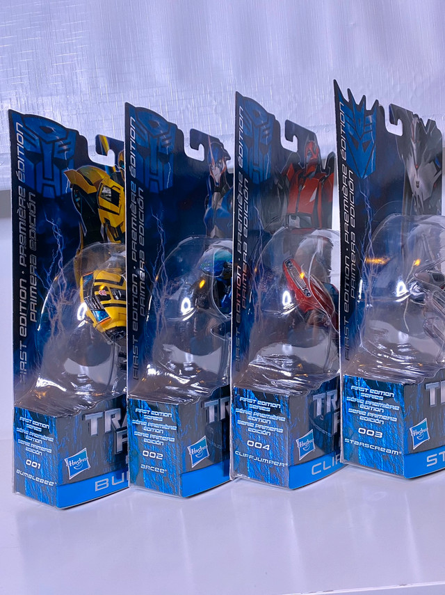 5 Transformers Prime first edition 2011 figures mosc in Toys & Games in Edmonton - Image 2