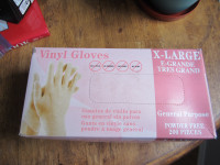 3 - Box Food Service Vinyl Gloves -200 PER BOX)