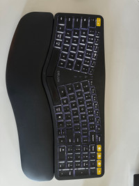 Wireless Ergo Keyboard Backlit