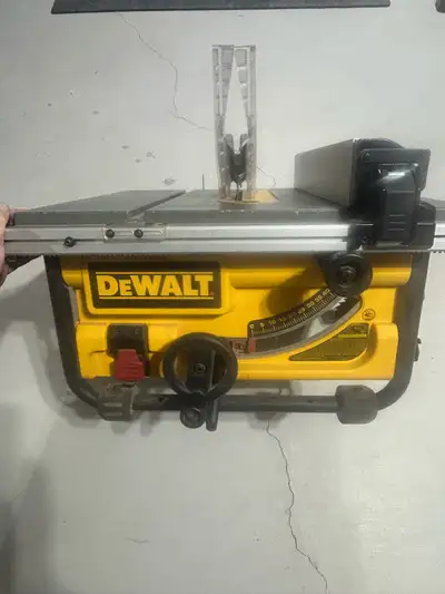 Dewalt table saw, View more
