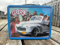 Tin Grease Lunchbox with thermos 