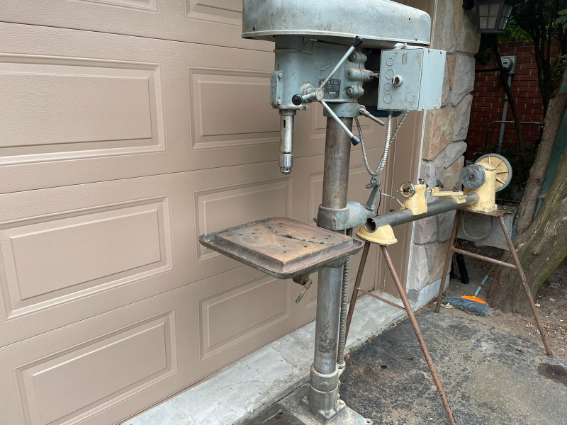 Used, Drill press Canadian no.18 ( blower & forge) for sale  