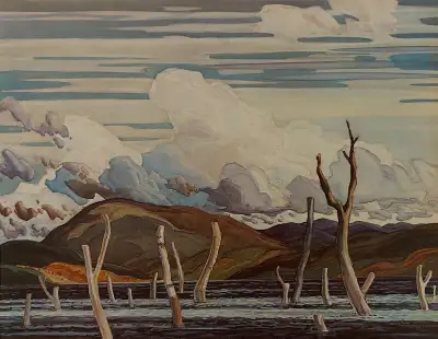 Limited Edition "Drowned Lake" by Franklin Carmichael, View more