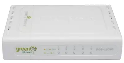 D-Link DGS-1005D 5-Port 10/100/1000 Desktop Switch, View more