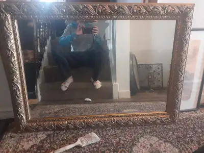 Gold Framed Mirror, View more