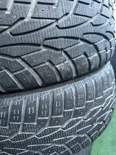 4 winter tires on rims for Toyota Camry (Uniroyal 215/55R17) - $200