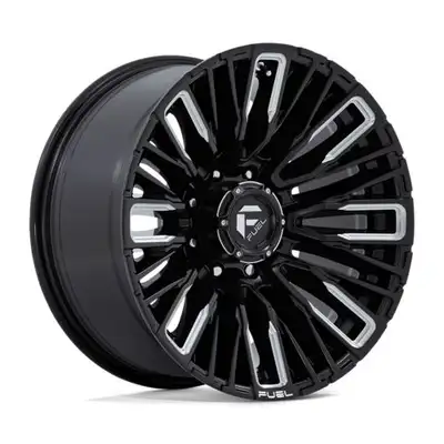 New D849 REBAR GLOSS BLACK MILLED 22x12 -44 106.1 Conical 6X139.7 $ 2230 plus hst per set of 4 rim N...
