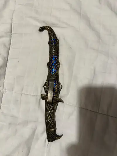Vintage Collectible Dagger Custers Last Stand Brass, View more