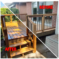 PAINT & STAIN - DECK & FENCE SERVICES!!