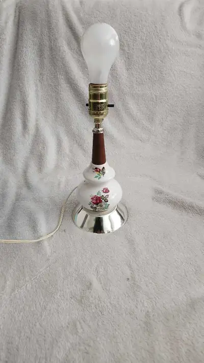 Vintage Floral Table Lamp, View more