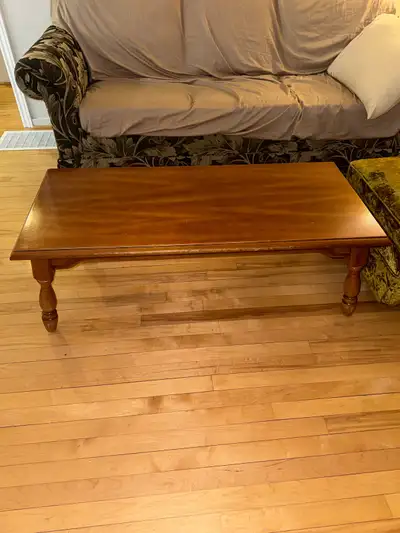 wood coffee table, View more