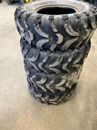 Set of 4  27” tires for 12” rim
